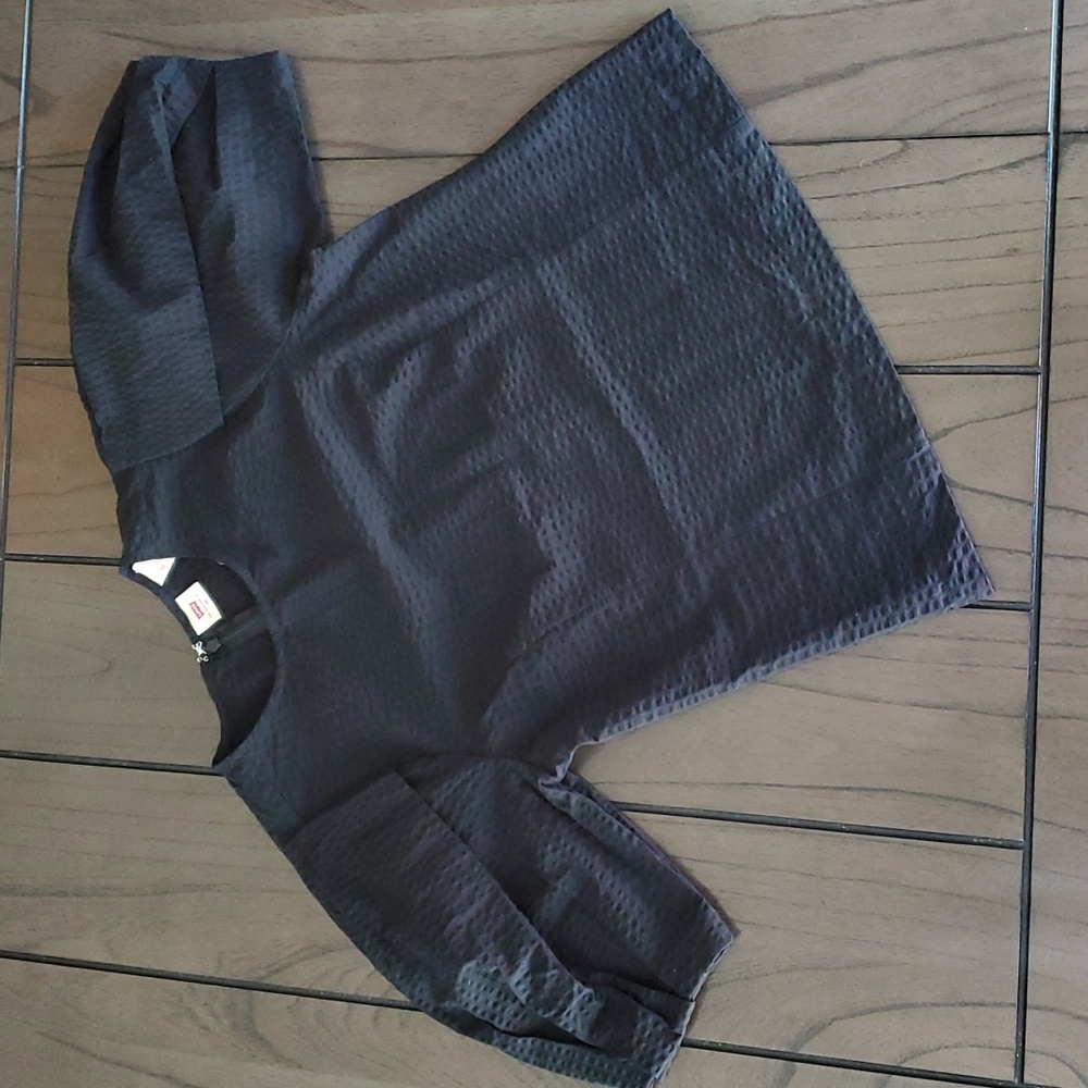Levi's Blouse with Puff Sleeves, Black, XS NWTs